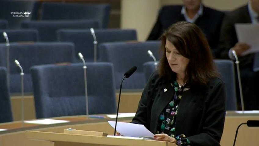 Stillbild från Interpellationsdebatt, Kurderna och Turkiet