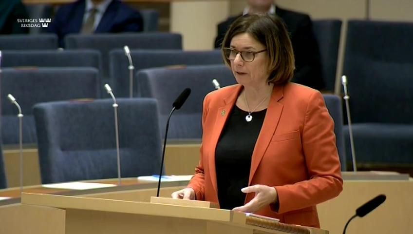 Stillbild från Interpellationsdebatt, Omställning av fordonsflottan
