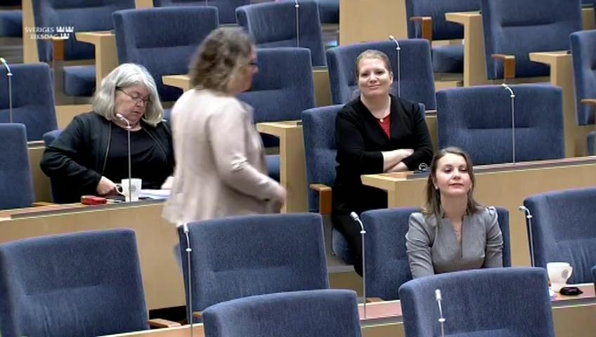 Stillbild från Debatt om förslag, Riksrevisionens årsredovisning för 2019