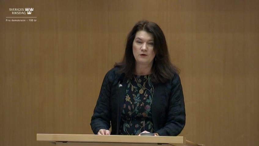 Stillbild från Utrikespolitisk debatt, Foreign Policy Debate