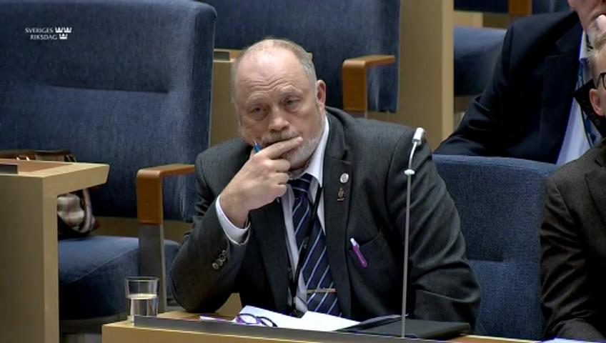 Stillbild från Interpellationsdebatt, Bristande opartiskhet i utbildningsväsendet