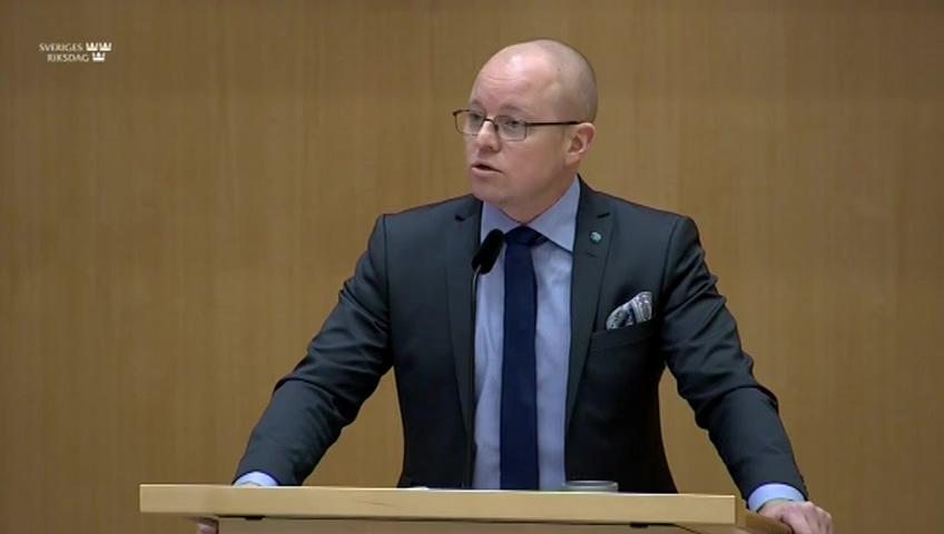 Stillbild från Debatt om förslag, Fortsatt svenskt deltagande i Natos utbildnings- och rådgivningsinsats Resolute Support Mission i Afghanistan