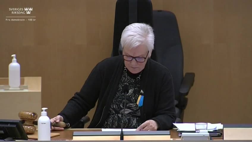 Stillbild från Beslut, Beslut