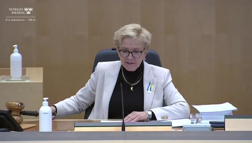 Stillbild från Beslut, Beslut