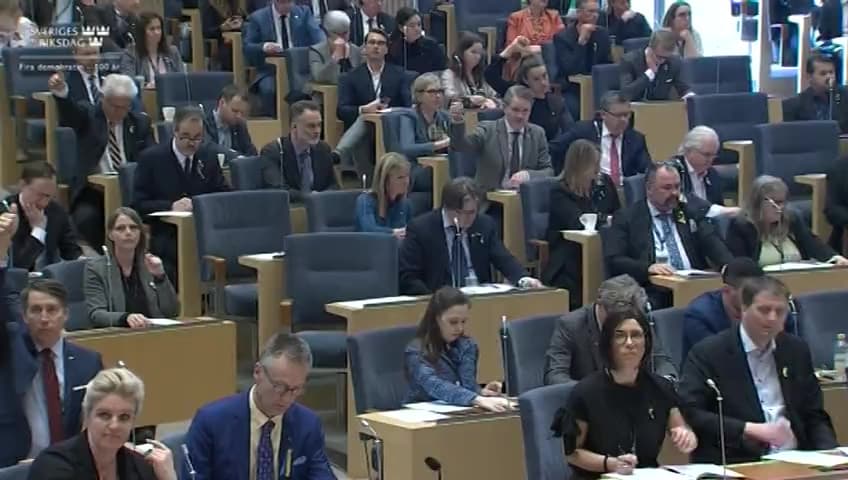 Stillbild från Beslut, Beslut