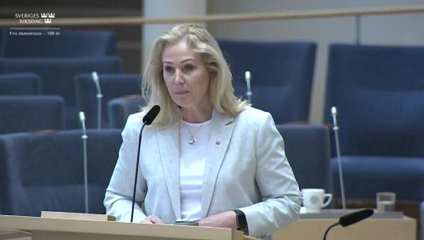 Stillbild från Interpellationsdebatt, Svensk kultur