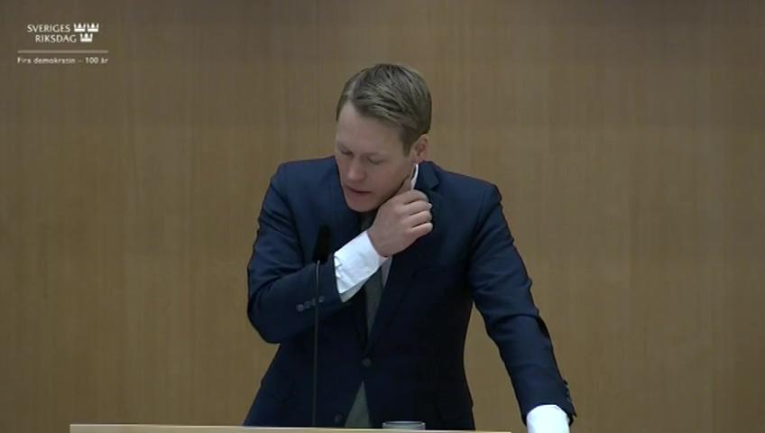 Stillbild från Debatt om förslag, Subsidiaritetsprövning av kommissionens förslag till ändrat beslut om systemet för Europeiska unionens egna medel