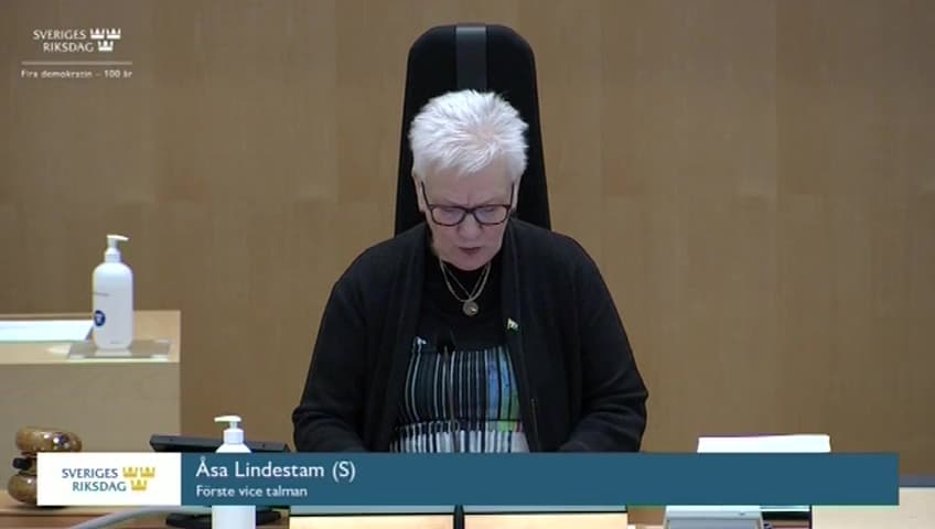 Stillbild från Val, Val av justitieombudsman