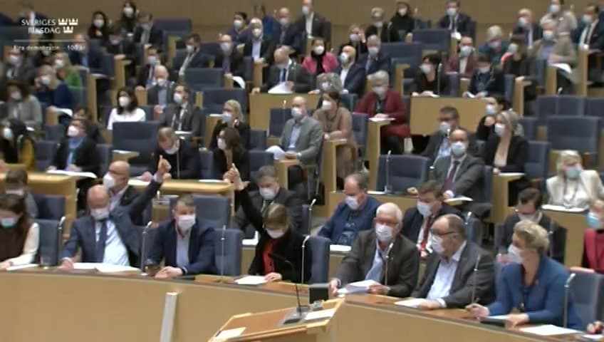 Stillbild från Beslut, Beslut