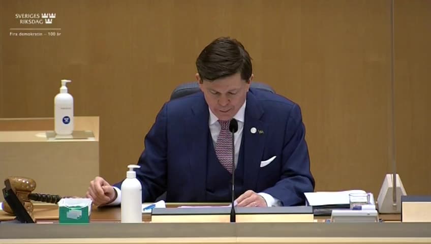 Stillbild från Beslut, Beslut
