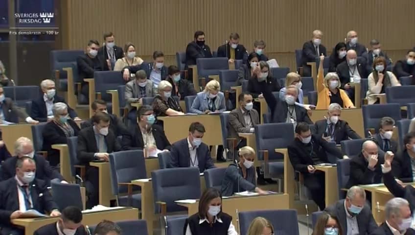 Stillbild från Beslut, Beslut