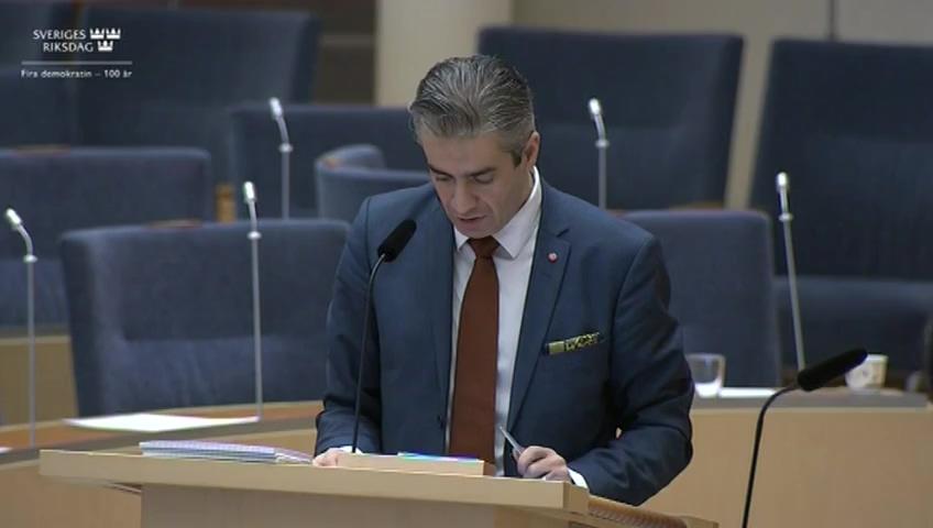 Stillbild från Interpellationsdebatt, De svenska elpriserna