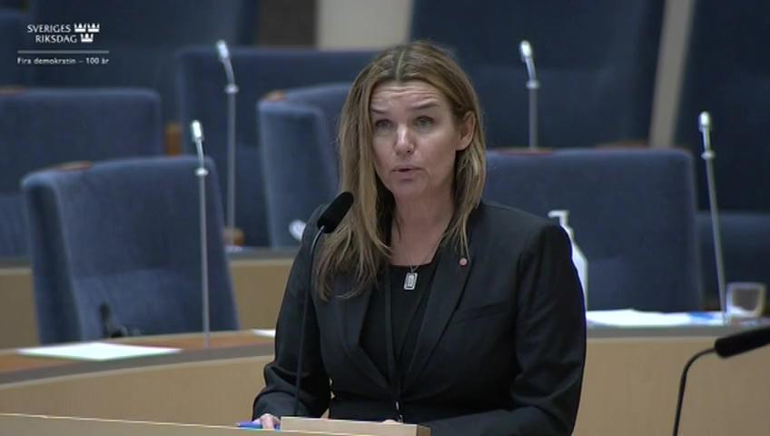 Stillbild från Interpellationsdebatt, Det svenska jordbrukets konkurrenskraft