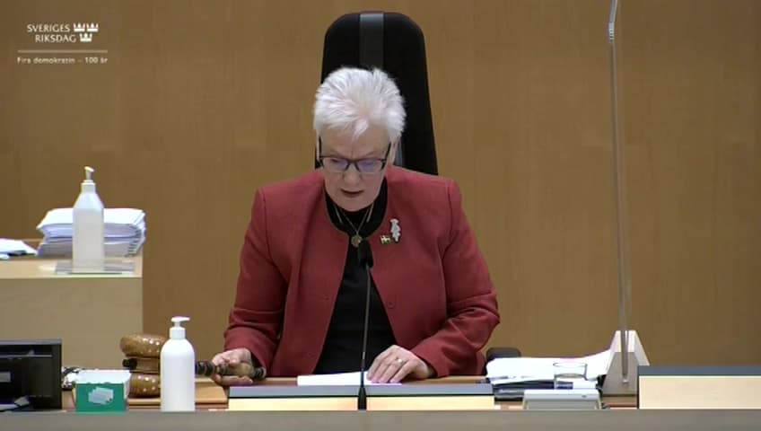Stillbild från Beslut, Beslut