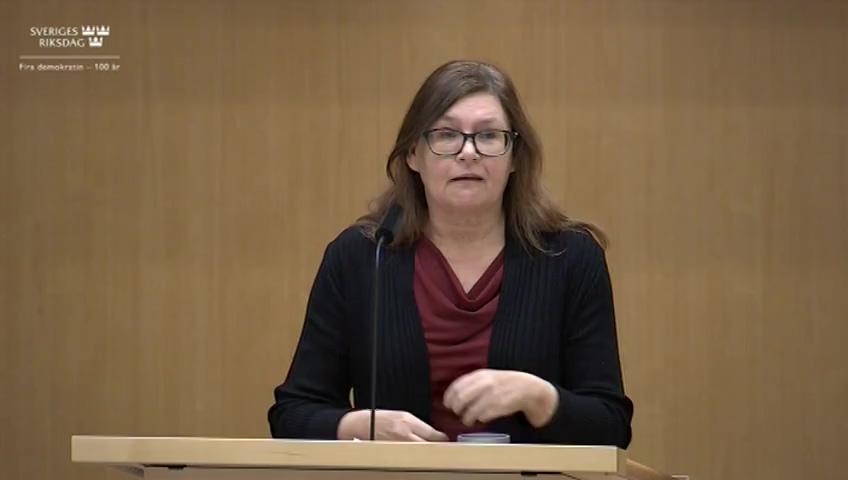 Stillbild från Debatt om förslag, Utgiftsområde 16 Utbildning och universitetsforskning