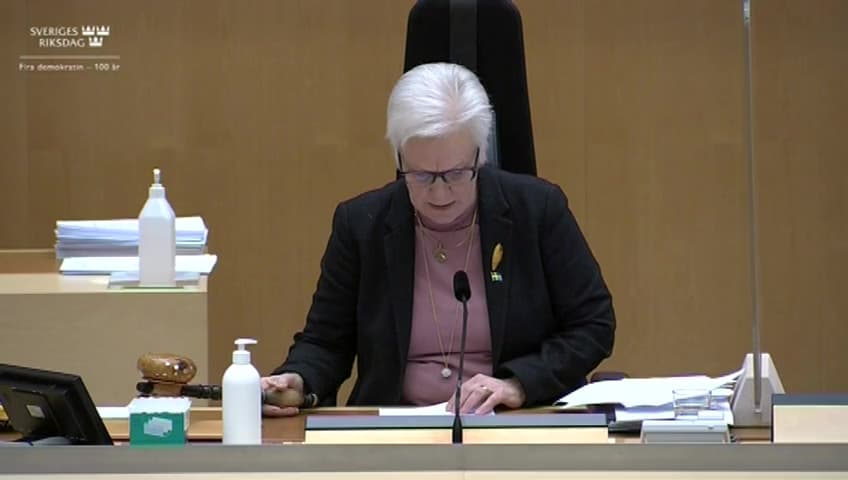 Stillbild från Beslut, Beslut