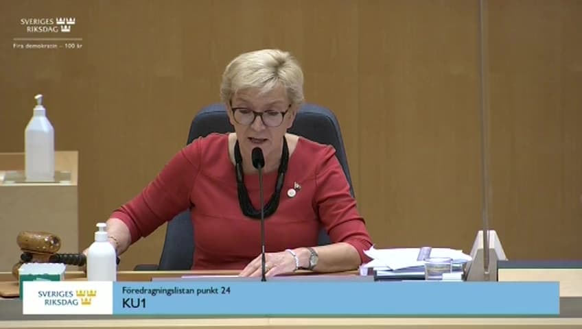 Stillbild från Beslut, Beslut