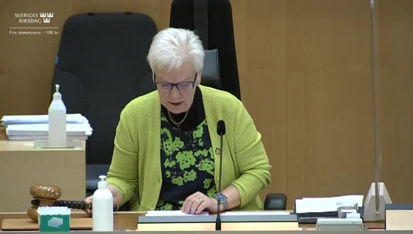 Stillbild från Beslut, Beslut