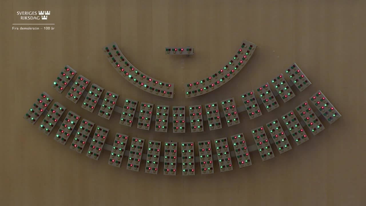 Stillbild från Beslut, Beslut