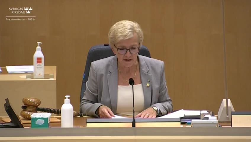 Stillbild från Beslut, Beslut