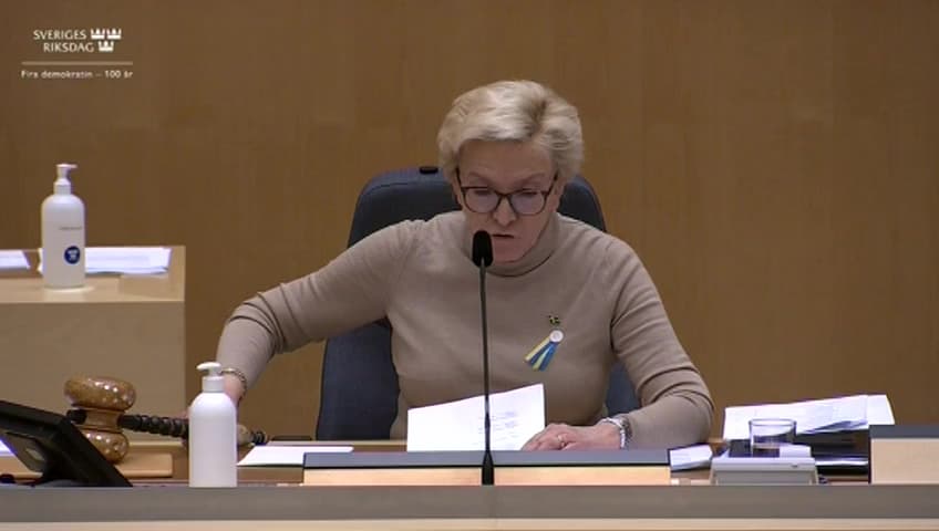 Stillbild från Beslut, Beslut