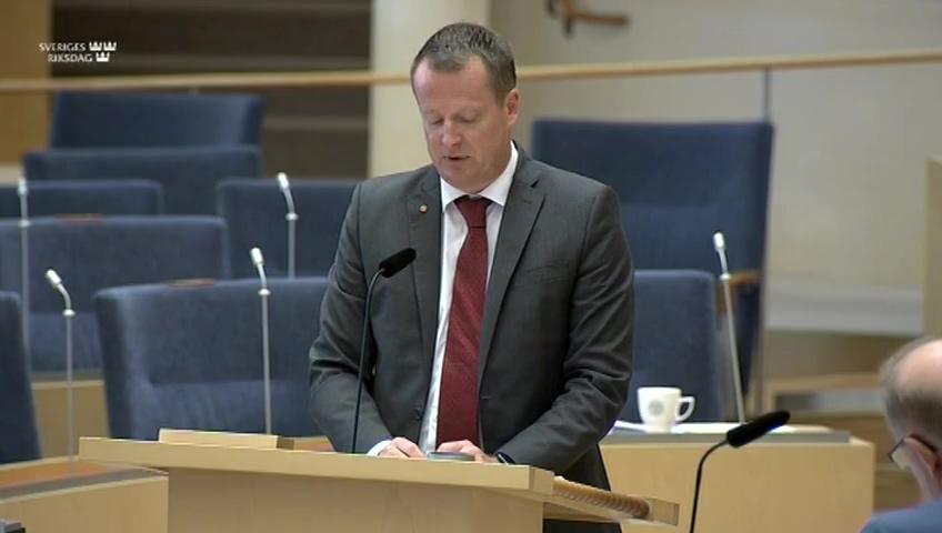 Stillbild från Interpellationsdebatt, Elförsörjning i Uppsala län