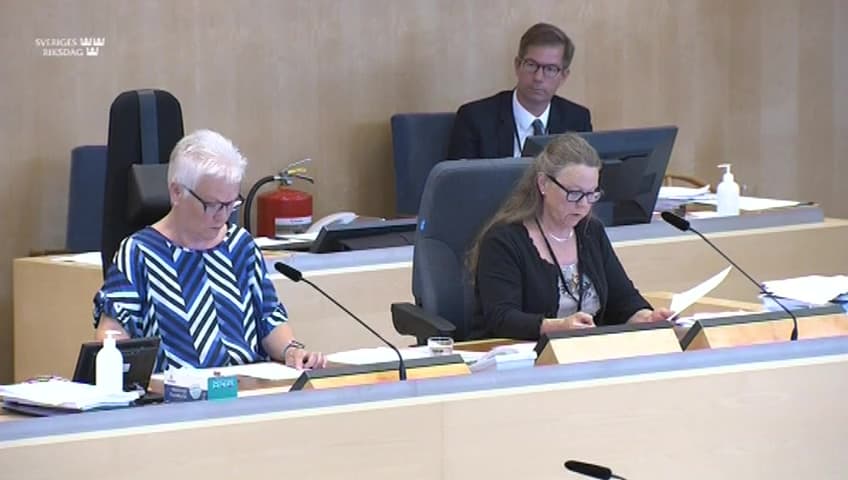 Stillbild från Beslut, Beslut