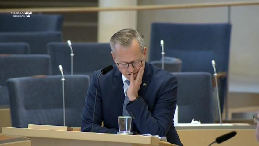Stillbild från Interpellationsdebatt, Landsbygdens möjligheter att bekämpa skogsbränder