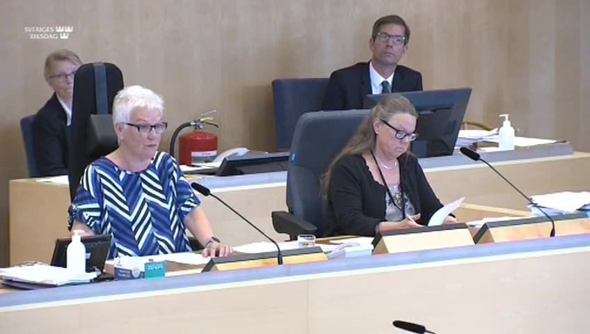 Stillbild från Beslut, Beslut