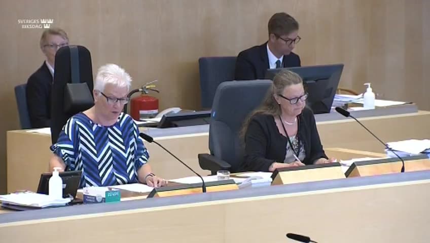 Stillbild från Beslut, Beslut