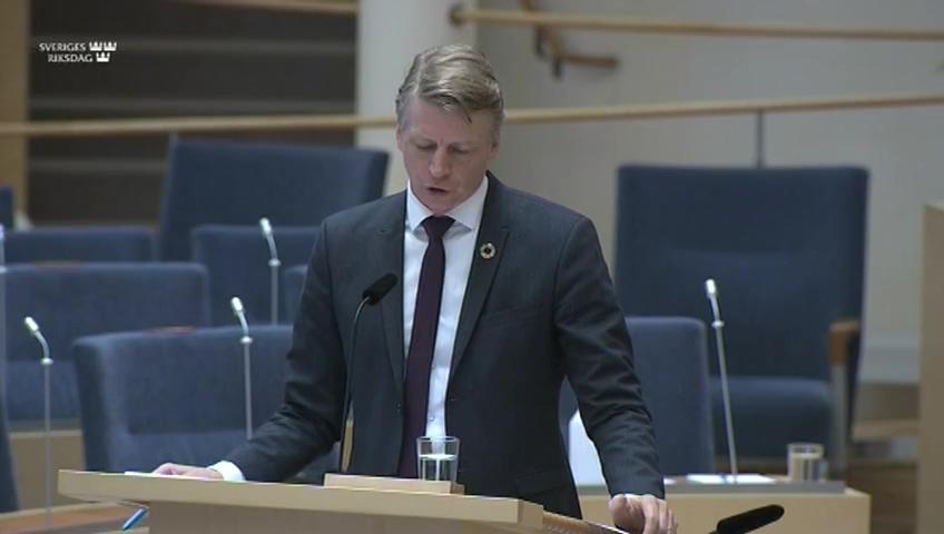 Stillbild från Interpellationsdebatt, Entreprenadberg och tunnelbanans utbyggnad