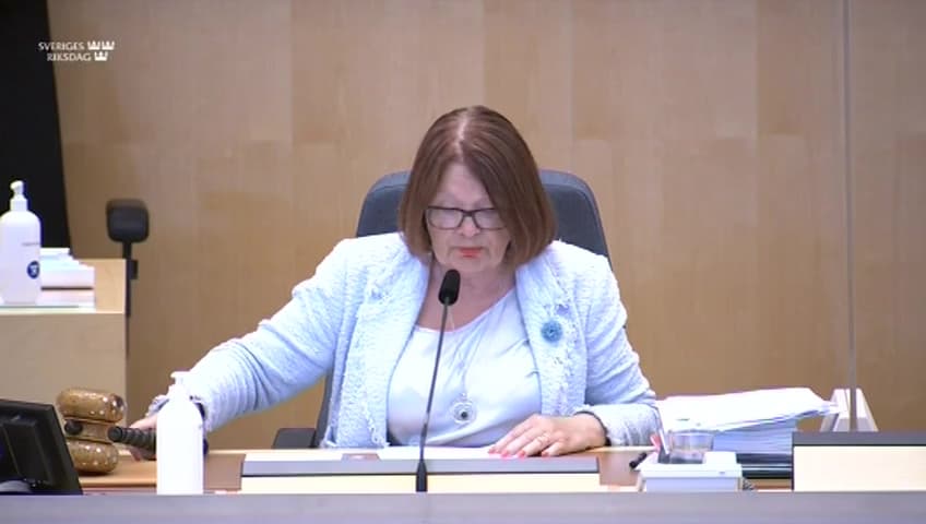 Stillbild från Beslut, Beslut