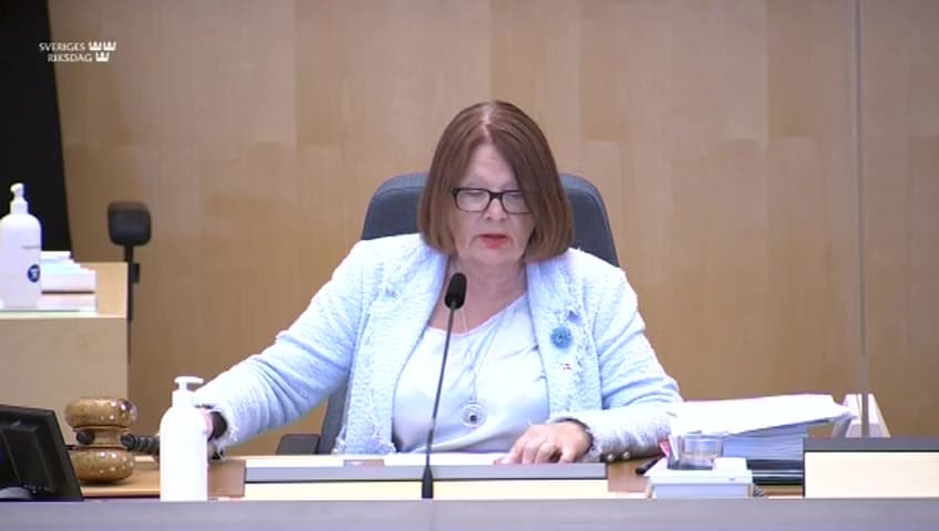 Stillbild från Beslut, Beslut