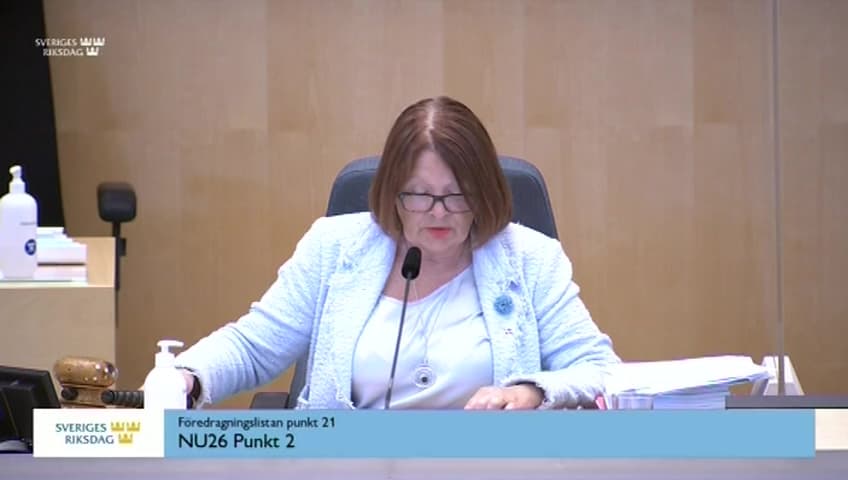Stillbild från Beslut, Beslut
