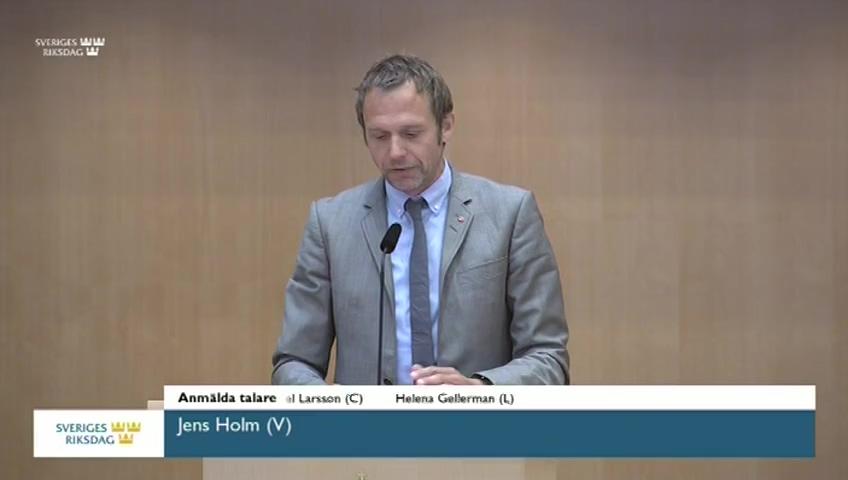 Stillbild från Debatt om förslag, Förarbevis för vattenskoter