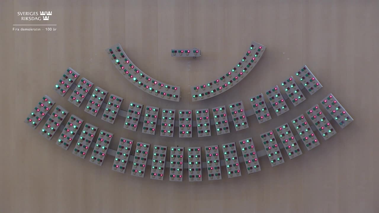 Stillbild från Beslut, Beslut