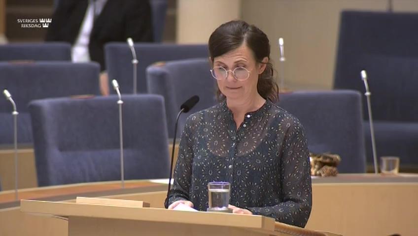 Stillbild från Interpellationsdebatt, Åtgärder för att skydda barn från hederskultur