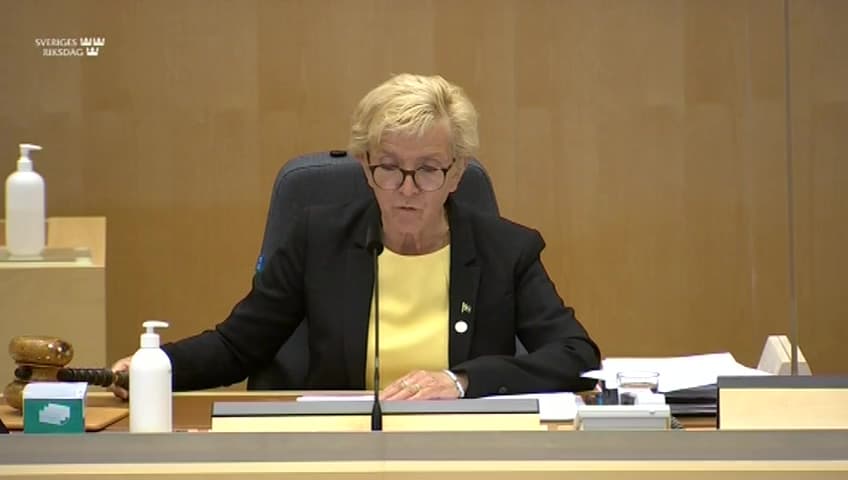 Stillbild från Beslut, Beslut