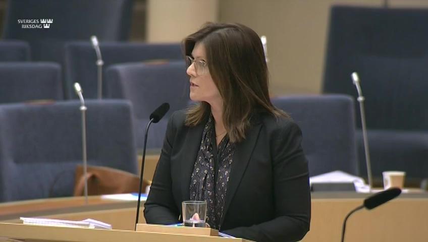 Stillbild från Interpellationsdebatt, Kostnaden för LAS-överenskommelsen