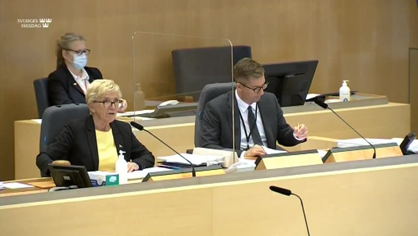 Stillbild från Beslut, Beslut