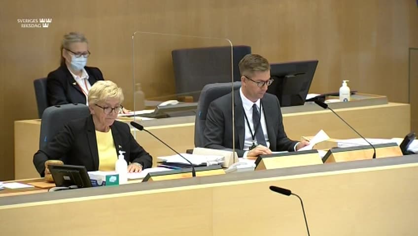 Stillbild från Beslut, Beslut
