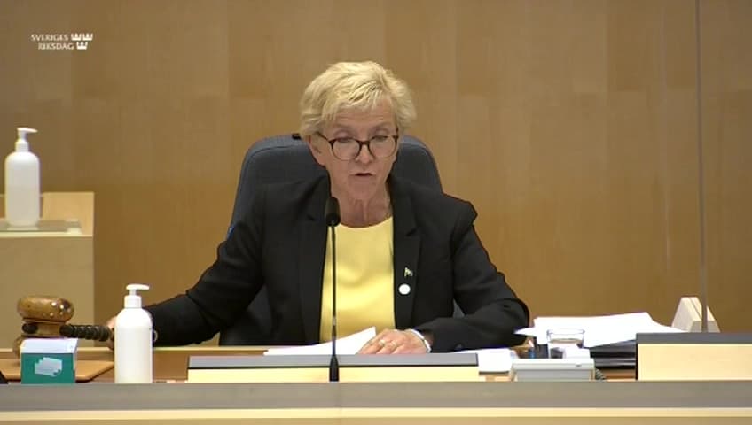 Stillbild från Beslut, Beslut