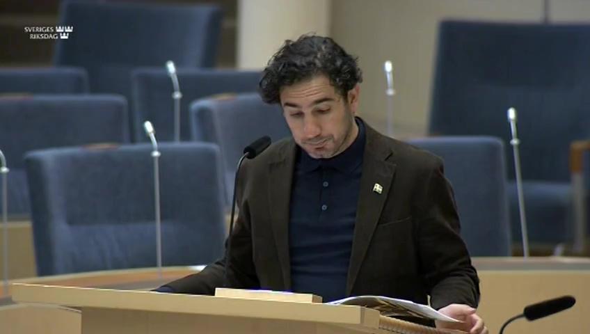 Stillbild från Interpellationsdebatt, Enhetliga bedömningar inom sjukförsäkringen