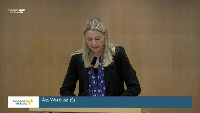 Stillbild från Debatt om förslag, Ändringar i statens budget för 2021 – Stöd till äldreomsorgen med anledning av coronaviruset