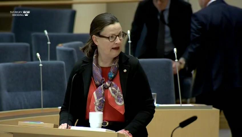 Stillbild från Interpellationsdebatt, Uppföljning av elevernas kunskapsutveckling under pandemin