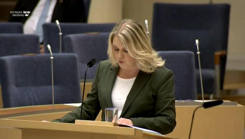 Stillbild från Interpellationsdebatt, Växande vårdköer