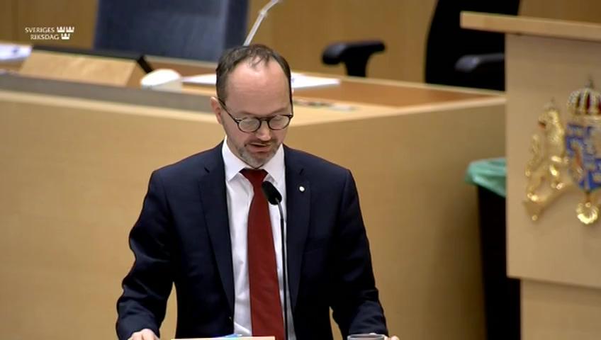 Stillbild från Interpellationsdebatt, Färdtjänst och funktionsrätt