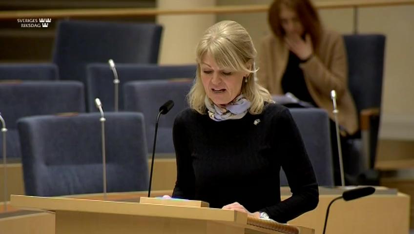 Stillbild från Interpellationsdebatt, Nordiskt samarbete med anledning av coronapandemin