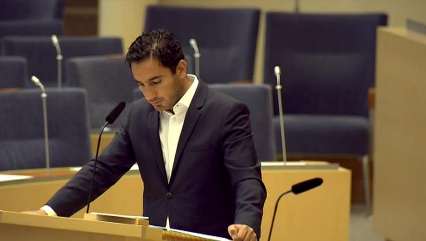 Stillbild från Interpellationsdebatt, Kommunernas ekonomi