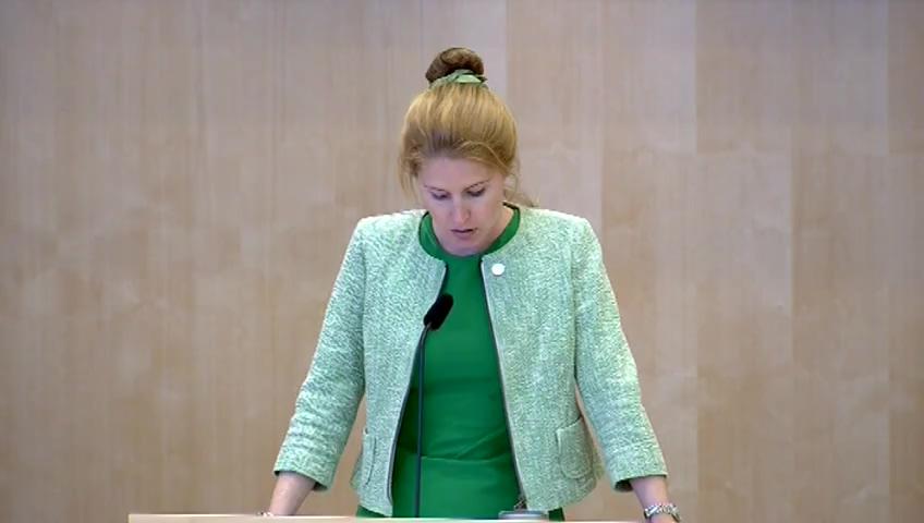 Stillbild från Debatt om förslag, Förstärkta återfallsförebyggande åtgärder vid villkorlig frigivning